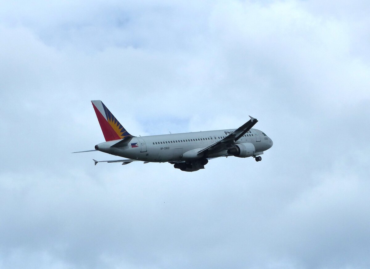 Pilippine Airlines, Airbus A 320-214, RP-C8612 gestartet in Panglao (TAG/RPSP) am 27.4.2025