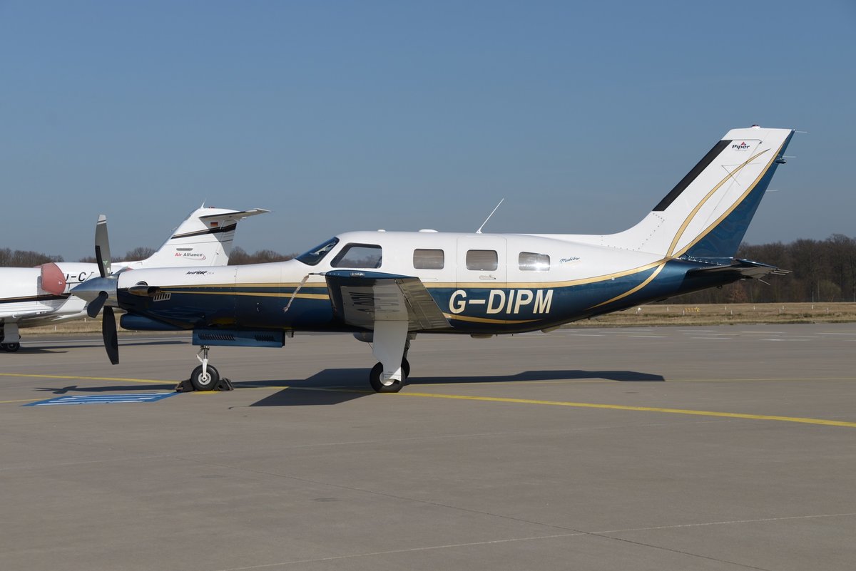 Piper PA-46-350P Malibu - MAS Mix LTD Tortola - 4636325 - G-DIPM - 16.03.2017 - CGN