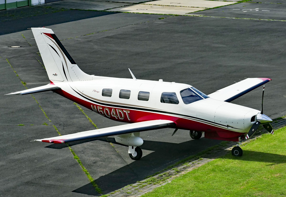 Piper PA 46-350P, N504DT in EDKB - 14.08.2017