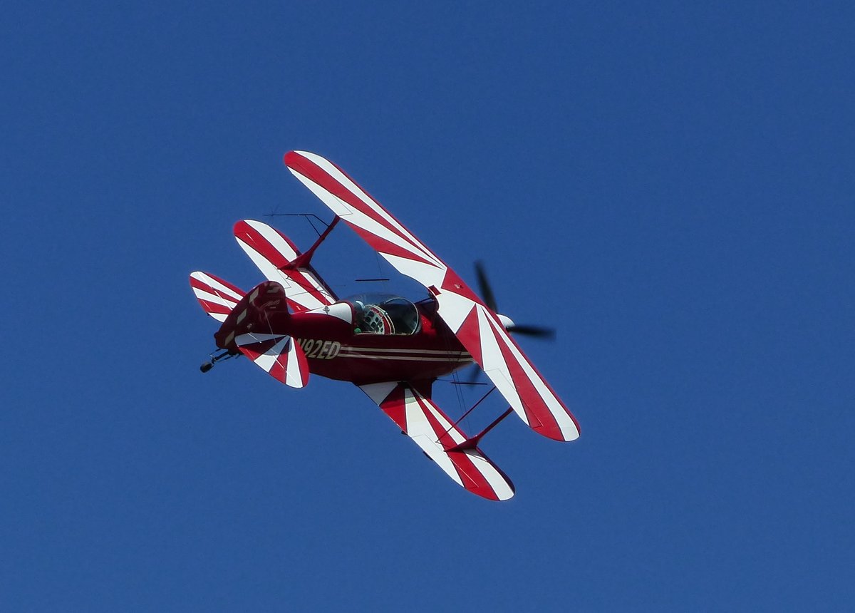 Pitts S2B, N92ED gestartet in Moosburg auf der Kippe ( EDPI ) am 29.3.2021