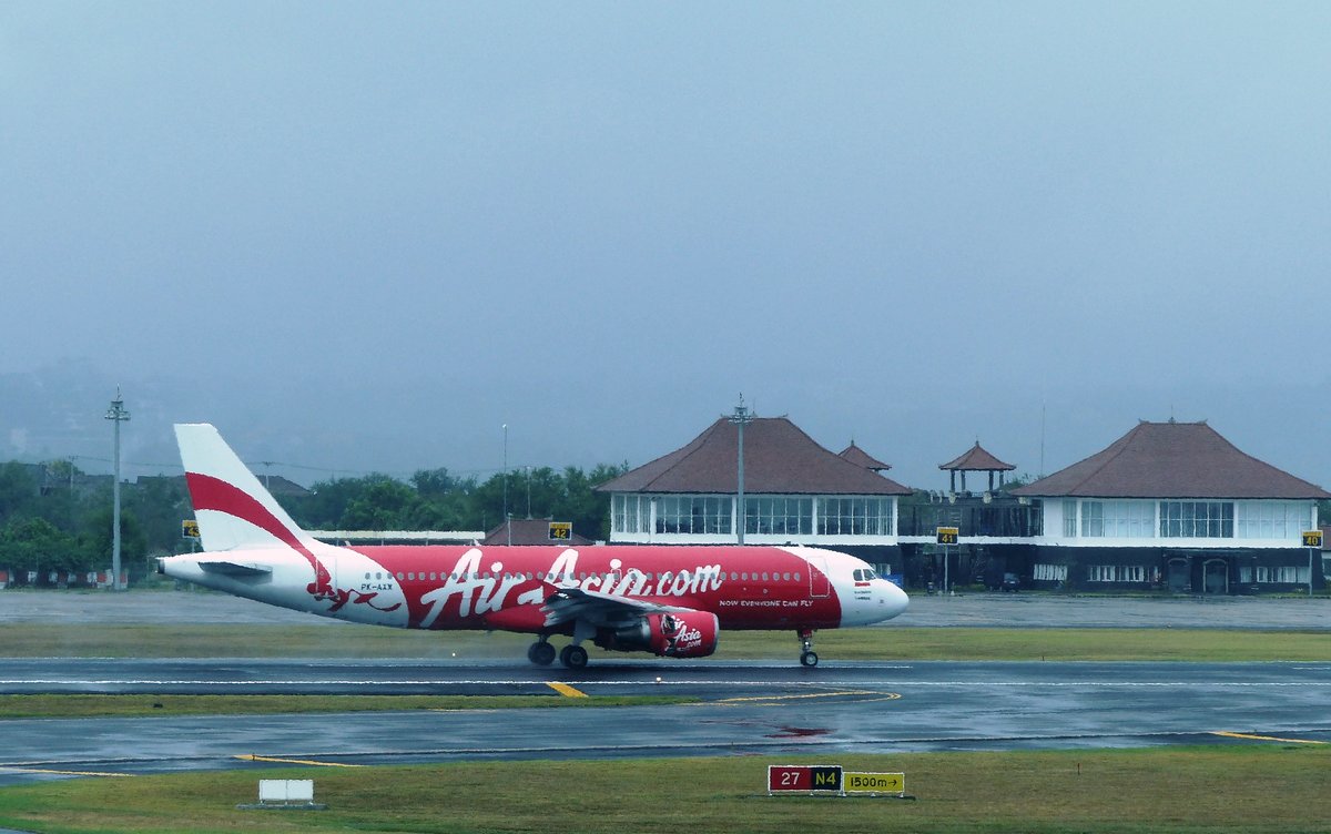 PK-AXX, Airbus A 320-216,Air Asia, Denpasar International Airport (DPS), 7.10.2017