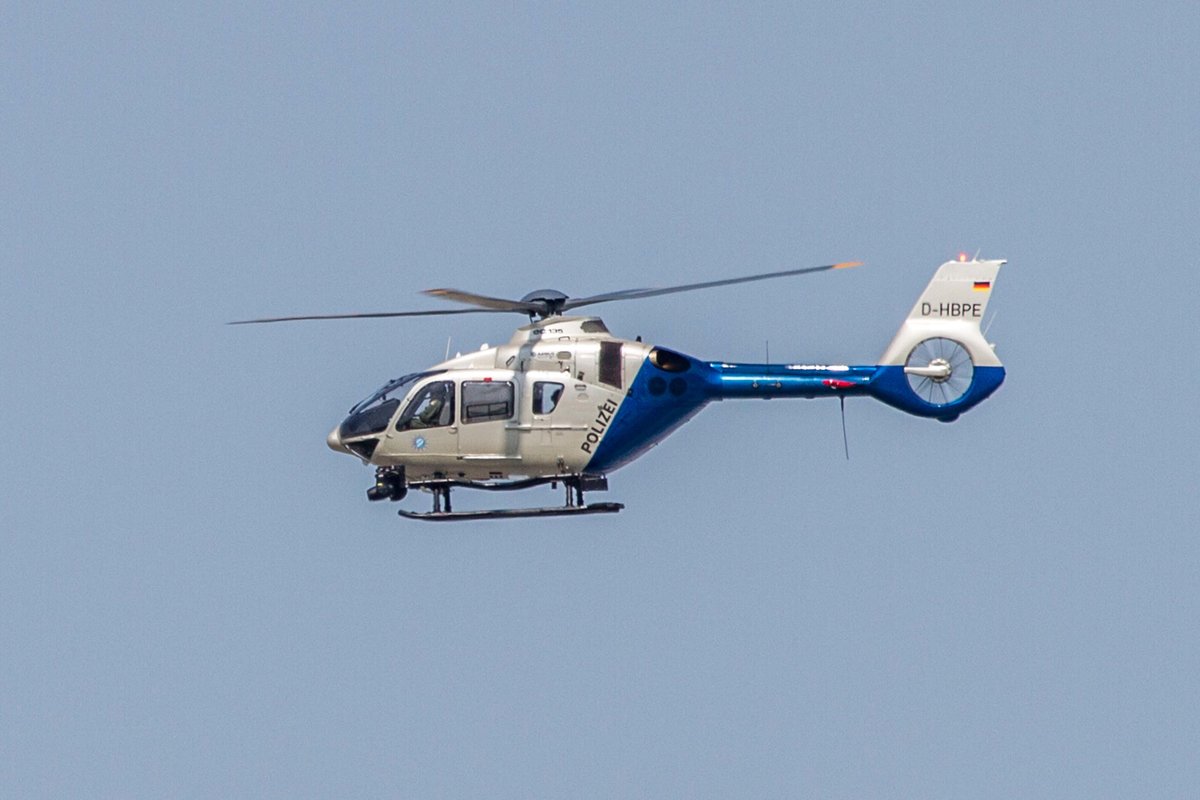 Polizei Bayern, D-HBPE, Airbus Helicopters (Eurocopter), H-135 (EC-135 P-2+), 22.08.2017, MUC-EDDM, München, Germany 