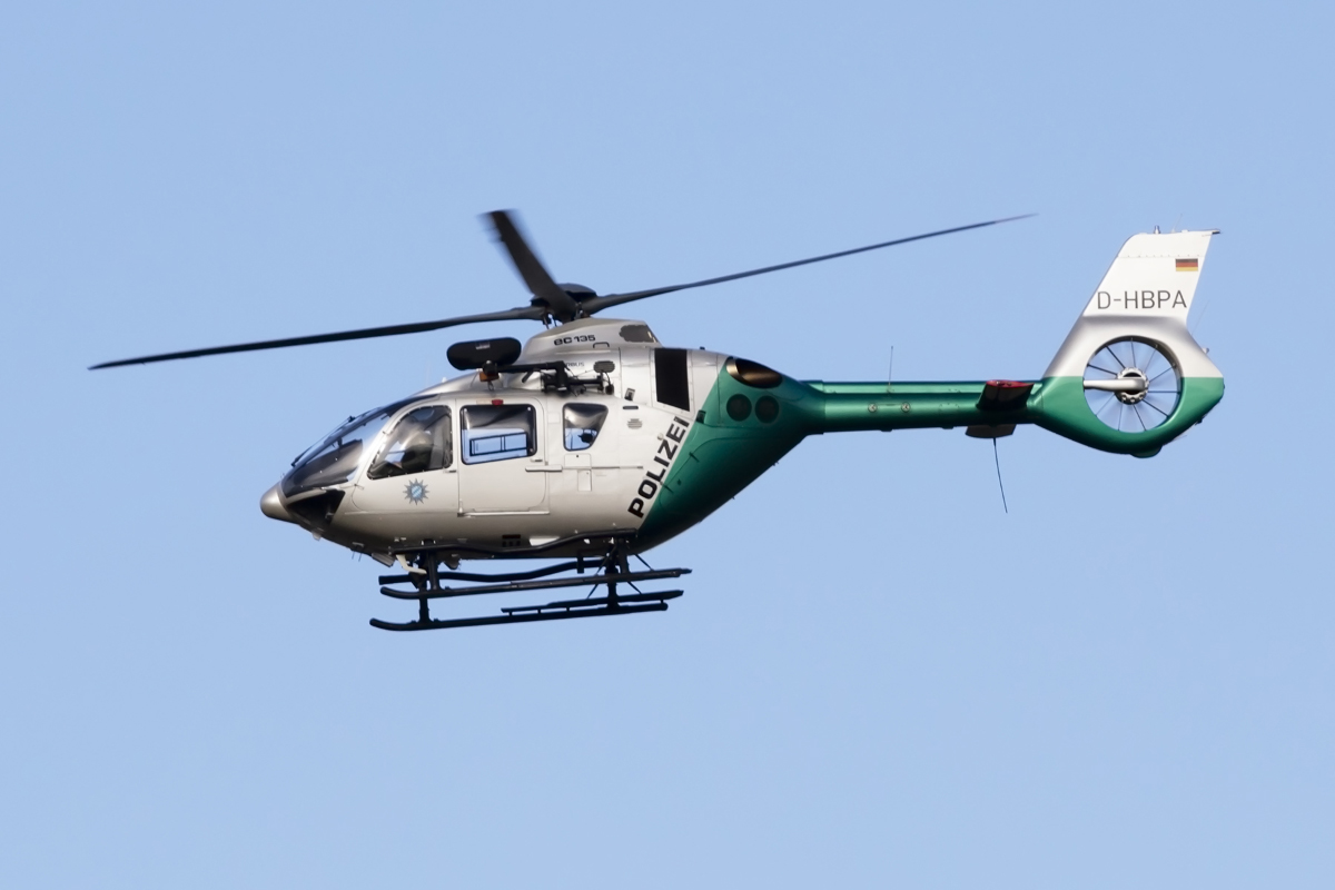 Polizei, D-HBPA, Eurocopter, EC-135-P2, 08.01.2016, MUC, München, Germany 




