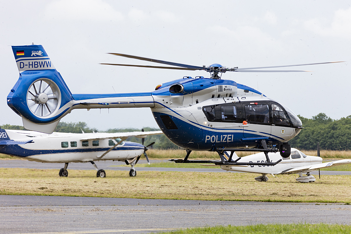 Polizei, D-HBWW, Eurocopter, EC-145 T2, 19.06.2016, EDTG, Bremgarten, Germany



