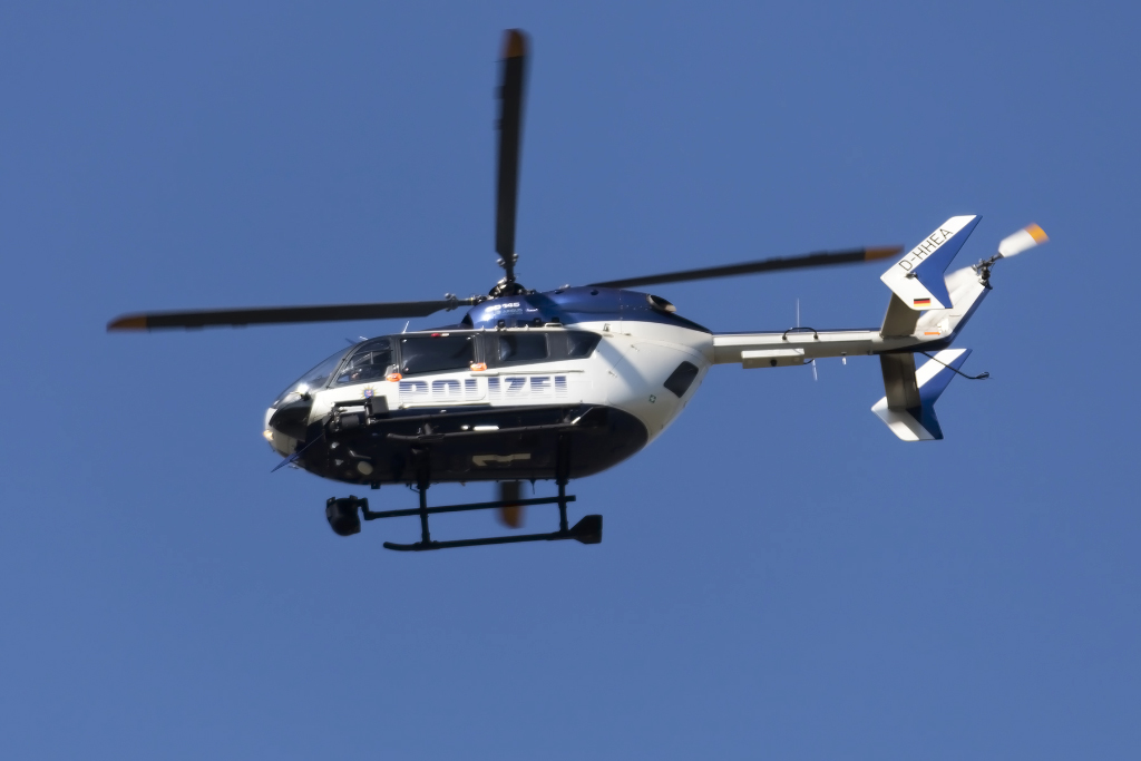 Polizei, D-HHEA, Eurocopter, EC-145, 30.08.2015, FRA, Frankfurt, Germany 




