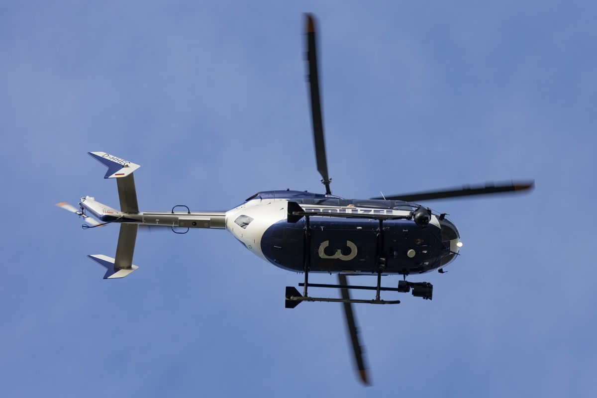 Polizei, D-HHEC, Eurocopter, EC-145, 08.11.2015, FRA, Frankfurt, Germany 




