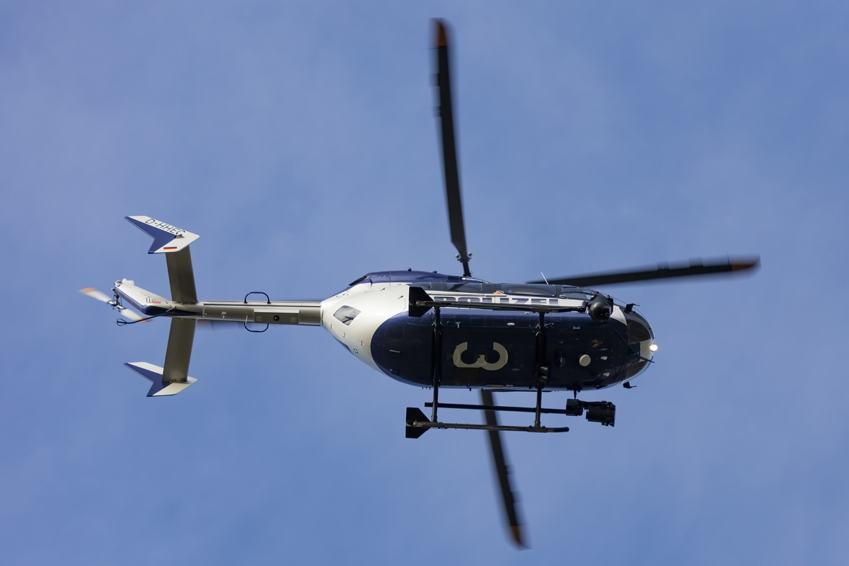Polizei, D-HHEC, Eurocopter, EC-145, 08.11.2015, FRA, Frankfurt, Germany 




