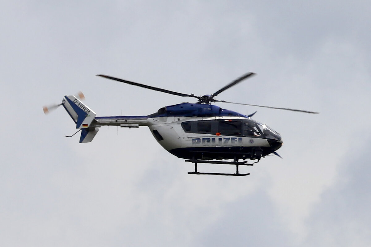 Polizei HE, D-HHEB  Ibis 2 , Airbus Helicopters (Eurocopter), H-145 (BK-117 C2), 08.08.2021, EDDF-FRA, Frankfurt, Germany