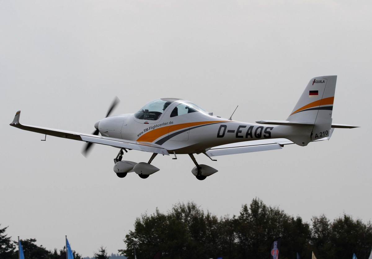 Privat, D-EAQS, Aquila, A-210, 23.08.2013, EDMT, Tannheim (Tannkosh '13), Germany 