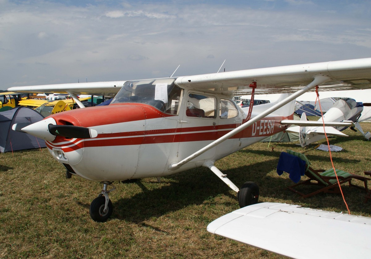Privat, D-EESH, Cessna, 172 M Skyhawk, 23.08.2013, EDMT, Tannheim (Tannkosh '13), Germany 