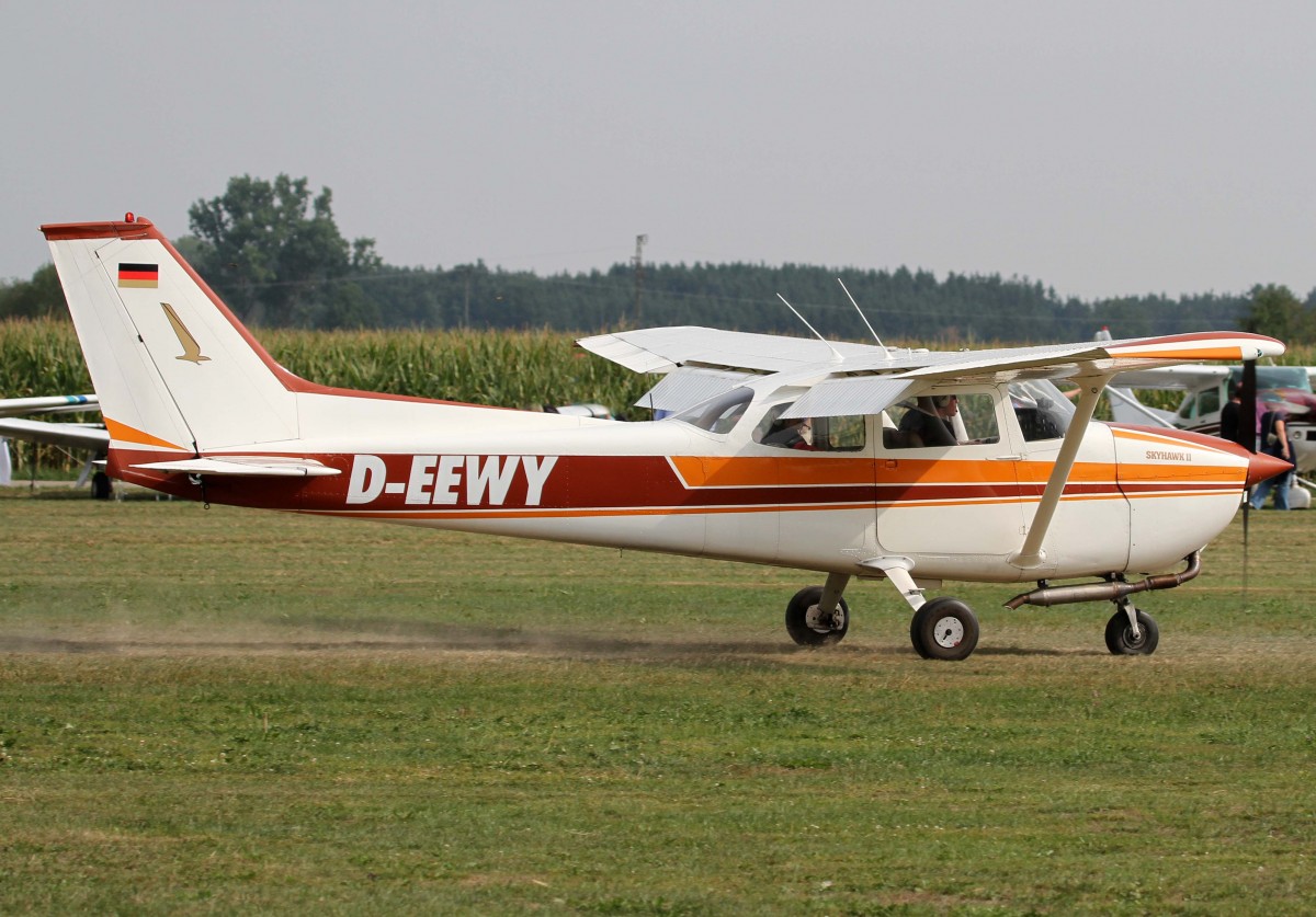 Privat, D-EEWY, Cessna, 172 M Skyhawk, 24.08.2013, EDMT, Tannheim (Tannkosh '13), Germany 