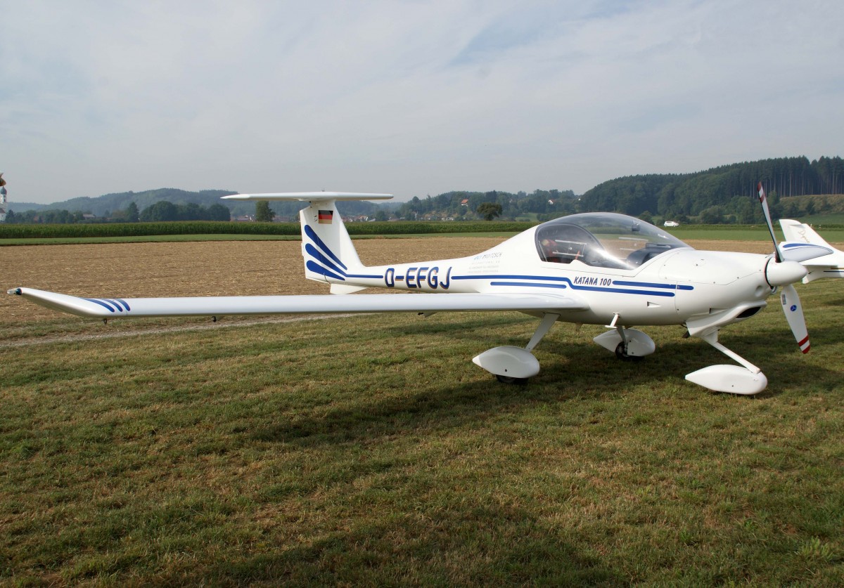 Privat, D-EFGJ, Diamond, DA-20 Katana, 23.08.2013, EDMT, Tannheim (Tannkosh '13), Germany 