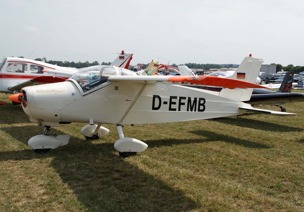 Privat, D-EFMB, Blkow, Bo-208 Junior, 23.08.2013, EDMT, Tannheim (Tannkosh '13), Germany 
