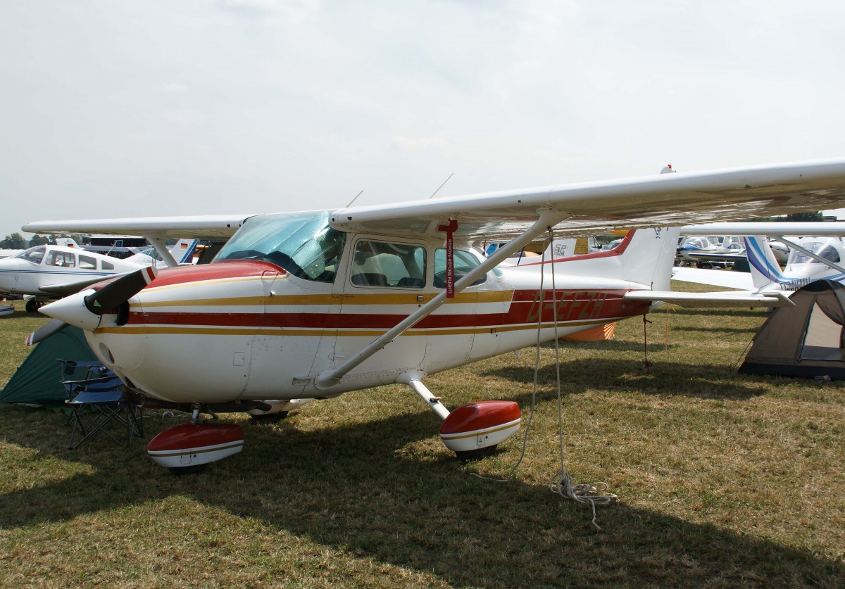 Privat, D-EFZH, Cessna, 172 N Skyhawk, 23.08.2013, EDMT, Tannheim (Tannkosh '13), Germany 
