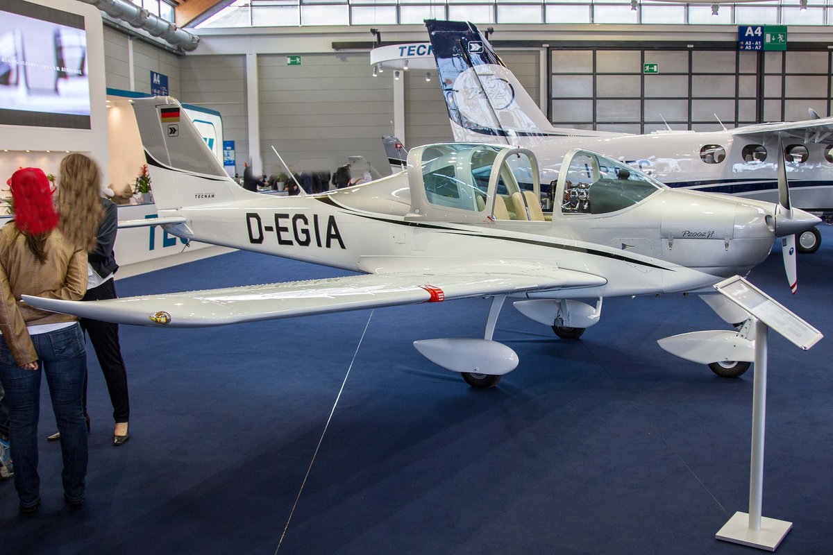 privat, D-EGIA, Tecnam, P-2002 JF, 07.04.2017, Aero '17, Friedrichshafen, Germany