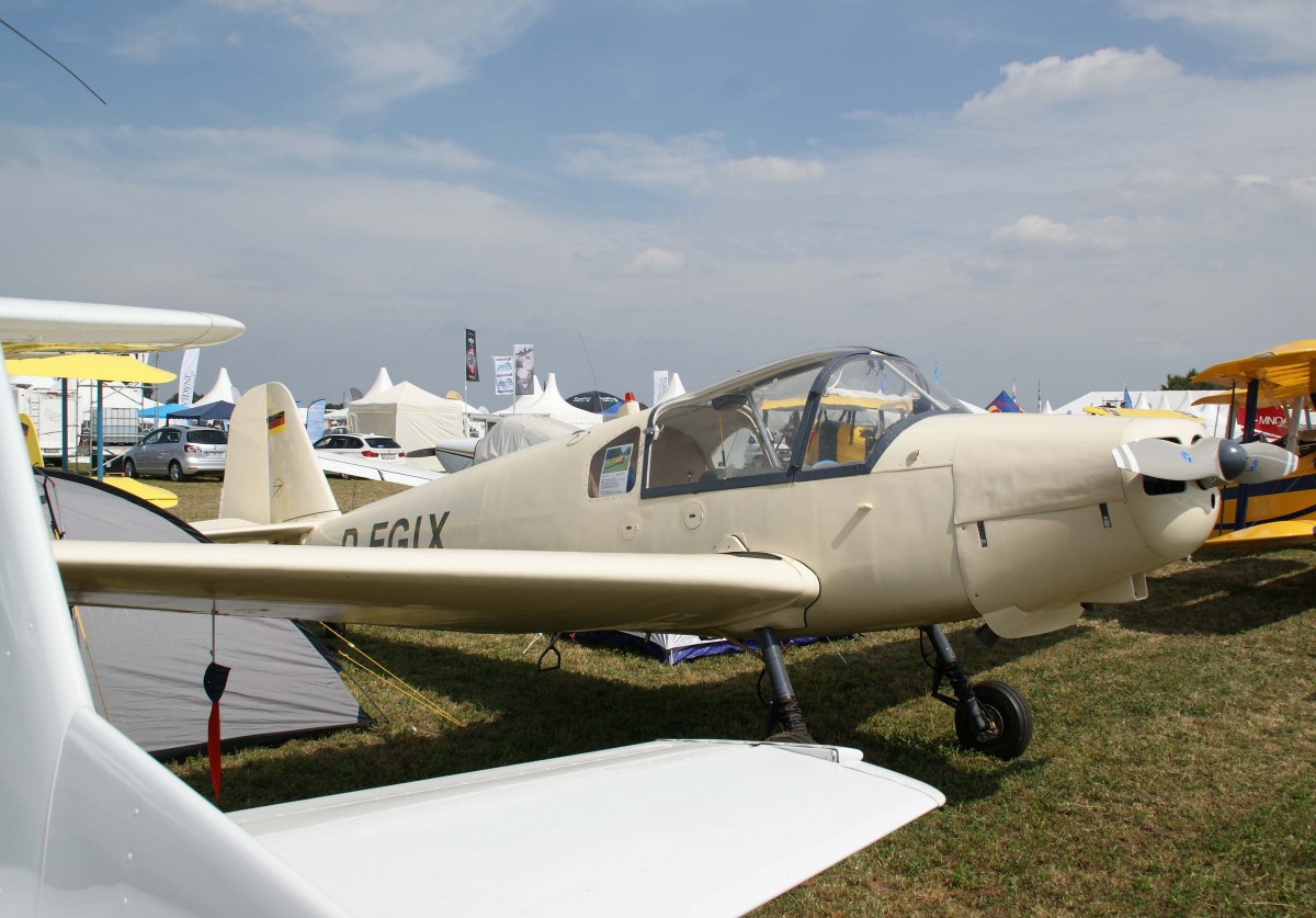 Privat, D-EGIX, Klemm, 107 B, 23.08.2013, EDMT, Tannheim (Tannkosh '13), Germany 