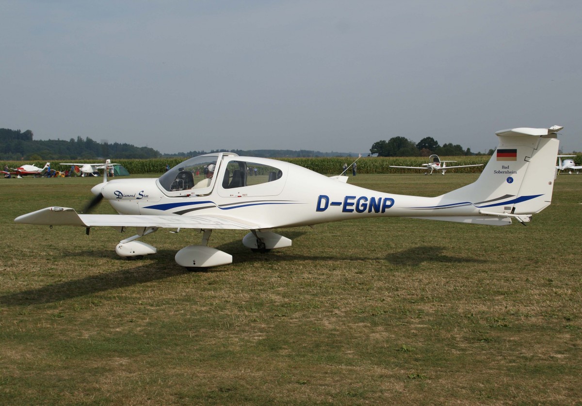 Privat, D-EGNP, Diamond, DA-40 Diamond Star, 24.08.2013, EDMT, Tannheim (Tannkosh '13), Germany 