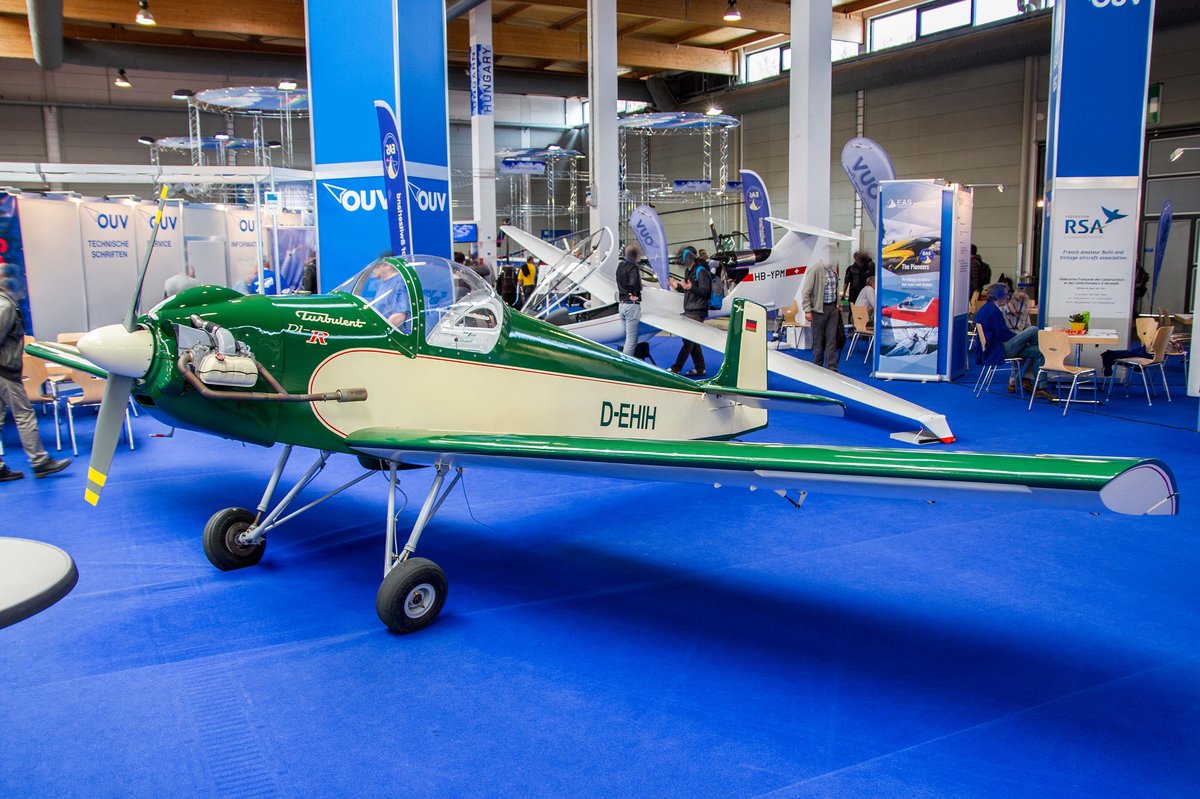 privat, D-EHIH, Stark, Turbulent D-1 R, 07.04.2017, Aero '17, Friedrichshafen, Germany