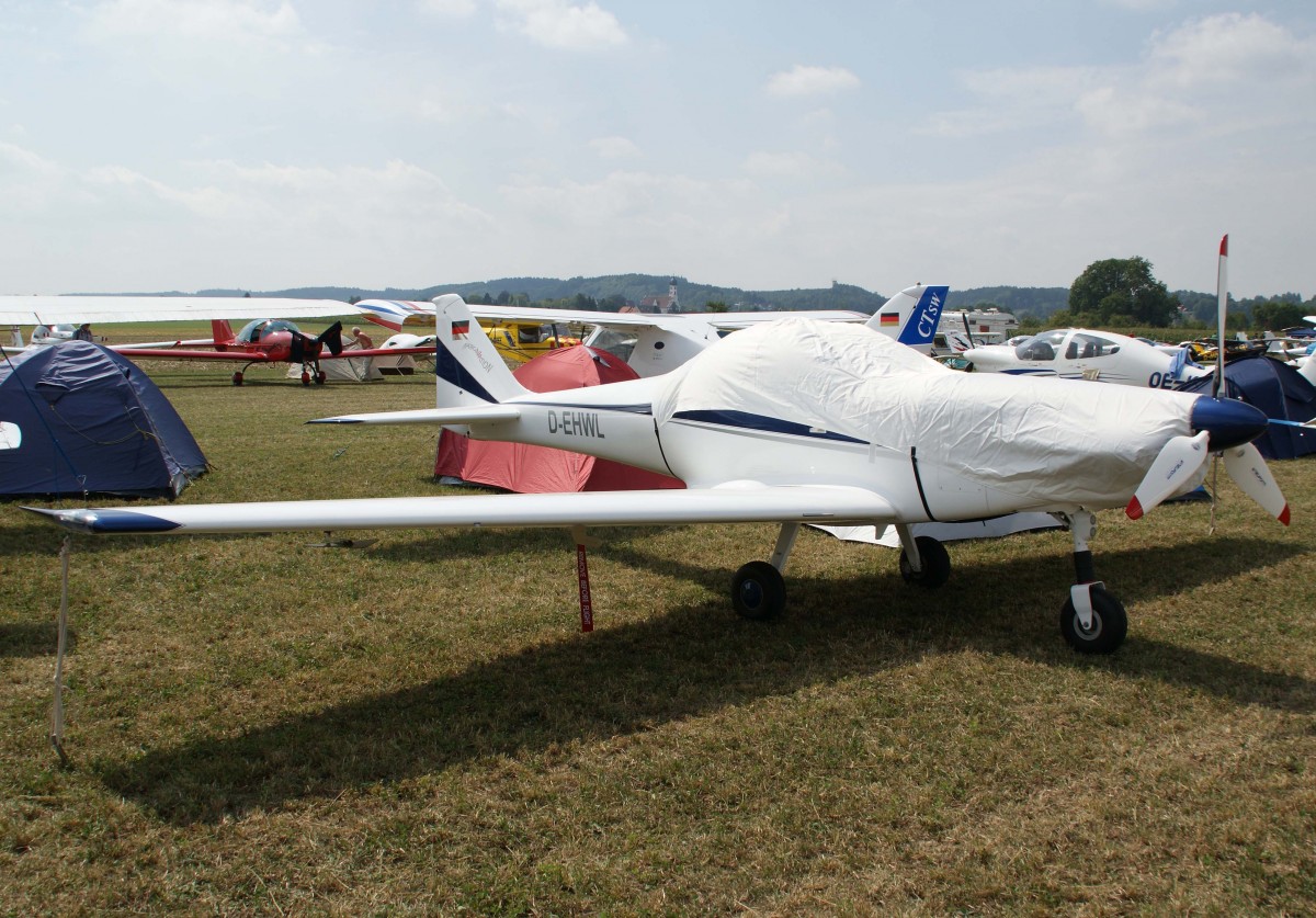Privat, D-EHWL, WD-Flugzeugleichtbau, D-4 Fascination, 23.08.2013, EDMT, Tannheim (Tannkosh '13), Germany