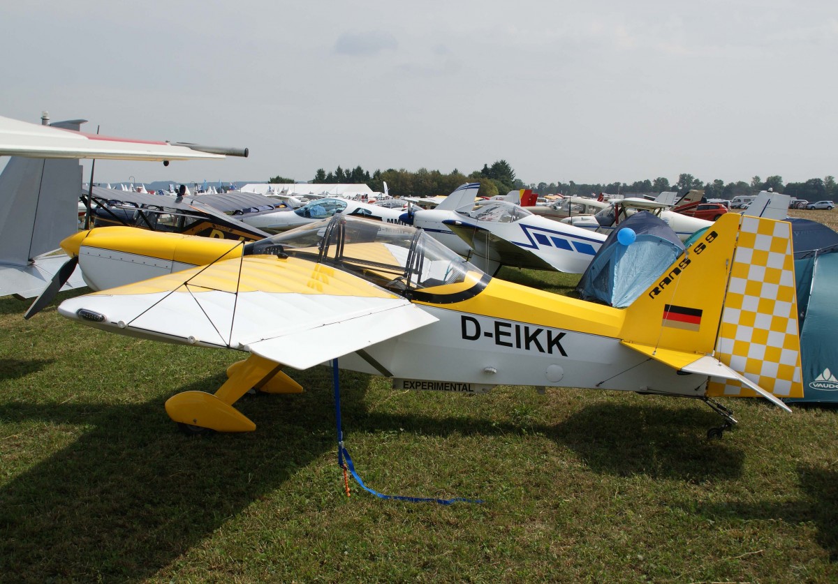 Privat, D-EIKK, Rans, S-9 KK, 23.08.2013, EDMT, Tannheim (Tannkosh '13), Germany