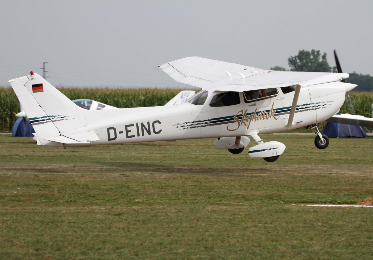 Privat, D-EINC, Cessna, 172 R Skyhawk, 24.08.2013, EDMT, Tannheim (Tannkosh '13), Germany