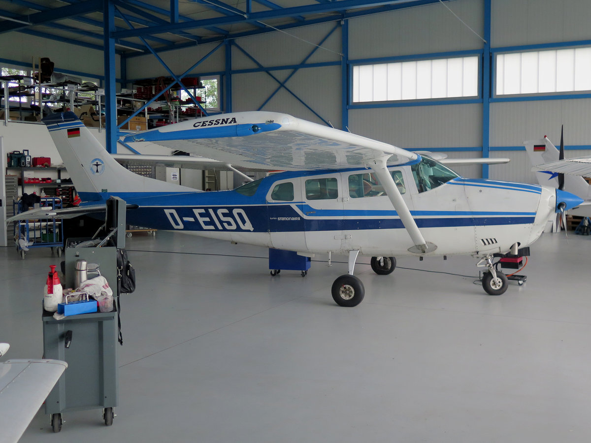 Privat, D-EISQ, Cessna, TU-206 F  Stationair II, 02.08.2019, EDNL, Leutkirch-Unterzeil, Germany