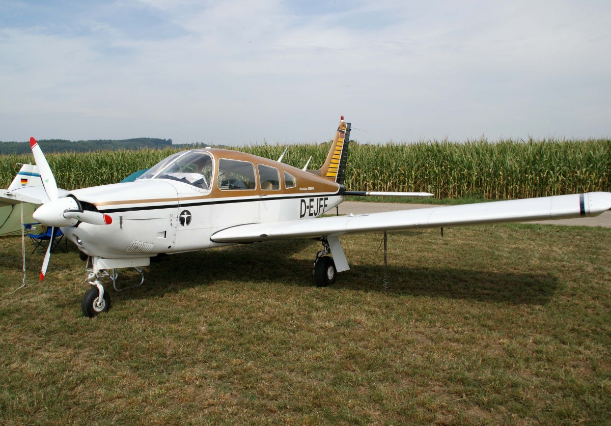 Privat, D-EJFF, Piper, PA-28 R-200 Cherokee Arrow II, 23.08.2013, EDMT, Tannheim (Tannkosh '13), Germany