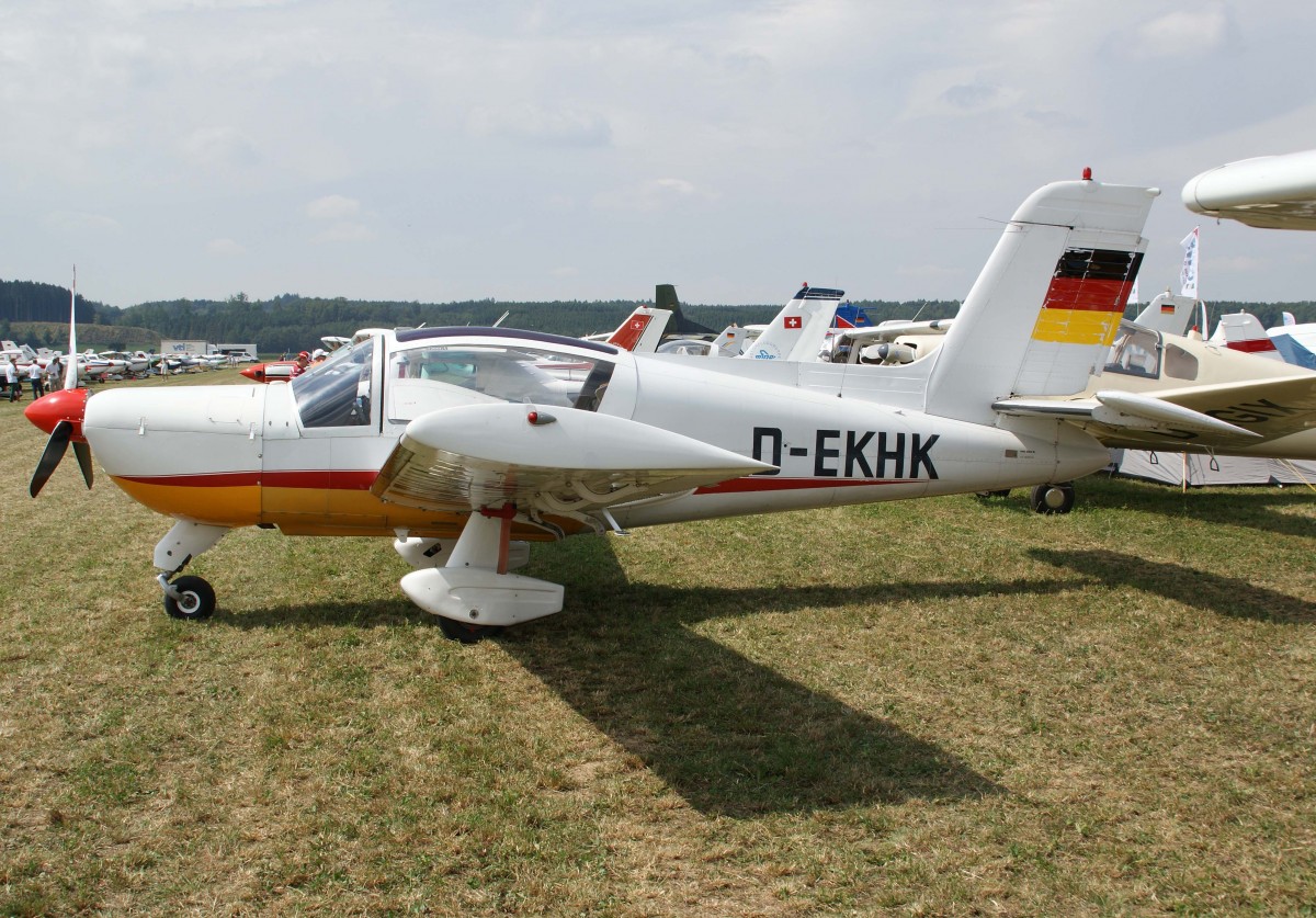 Privat, D-EKHK, Morane-Saulnier, MS-894 E Minerva 220 GT, 23.08.2013, EDMT, Tannheim (Tannkosh '13), Germany
