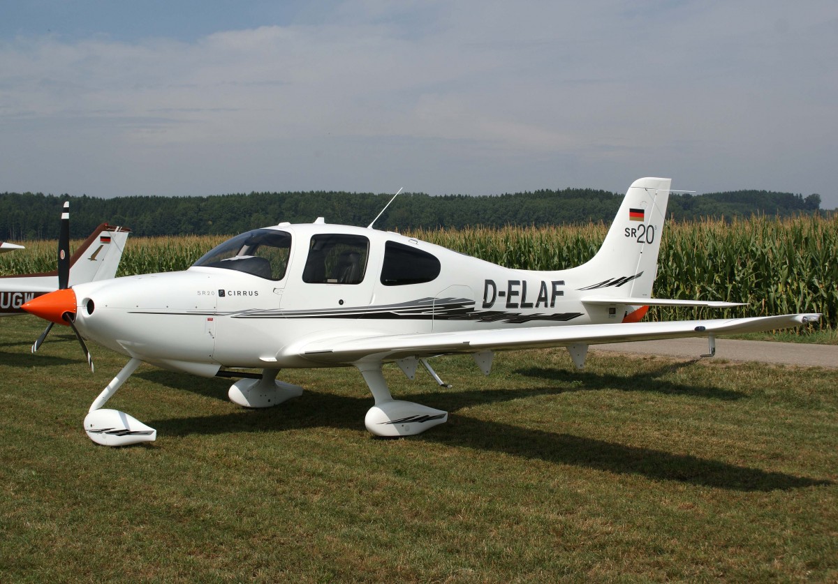 Privat, D-ELAF, Cirrus, SR-20 G-3, 23.08.2013, EDMT, Tannheim (Tannkosh '13), Germany