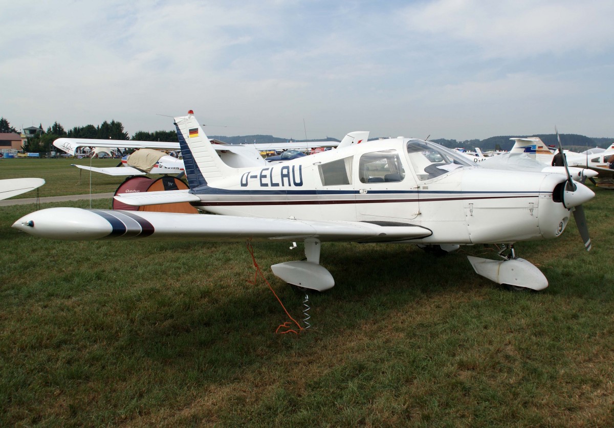 Privat, D-ELAU, Piper, PA-28-140 Cherokee Cruiser, 23.08.2013, EDMT, Tannheim (Tannkosh '13), Germany