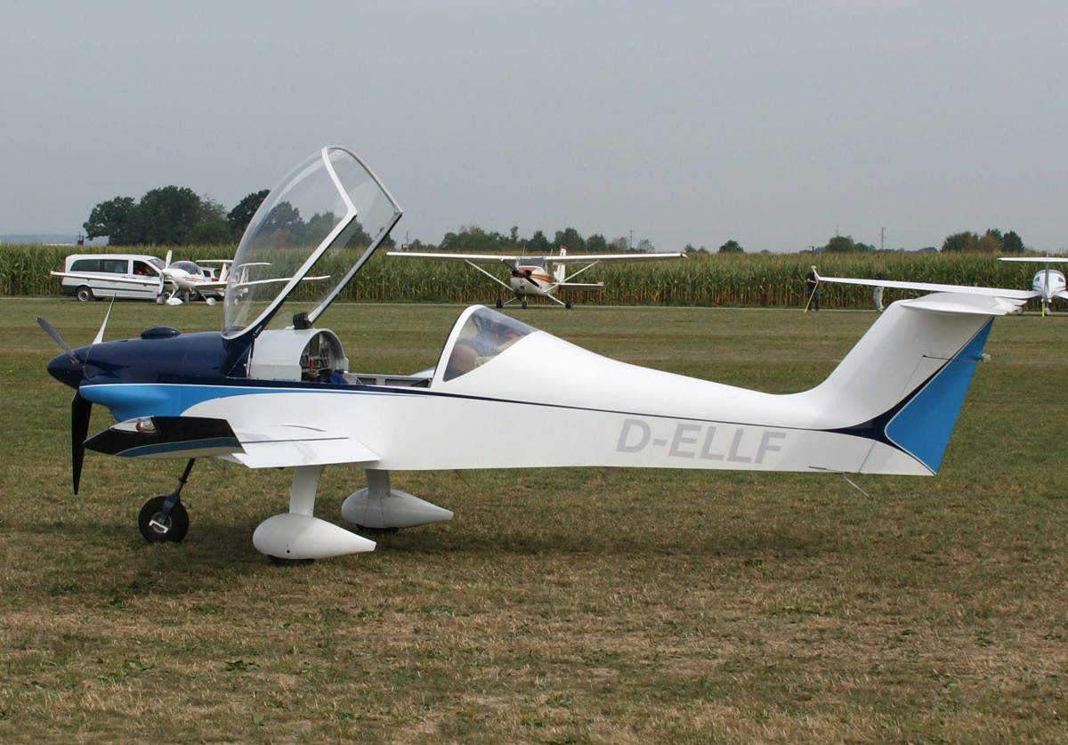 Privat, D-ELLF, Colomban, MC-100 Ban-Bi, 24.08.2013, EDMT, Tannheim (Tannkosh '13), Germany