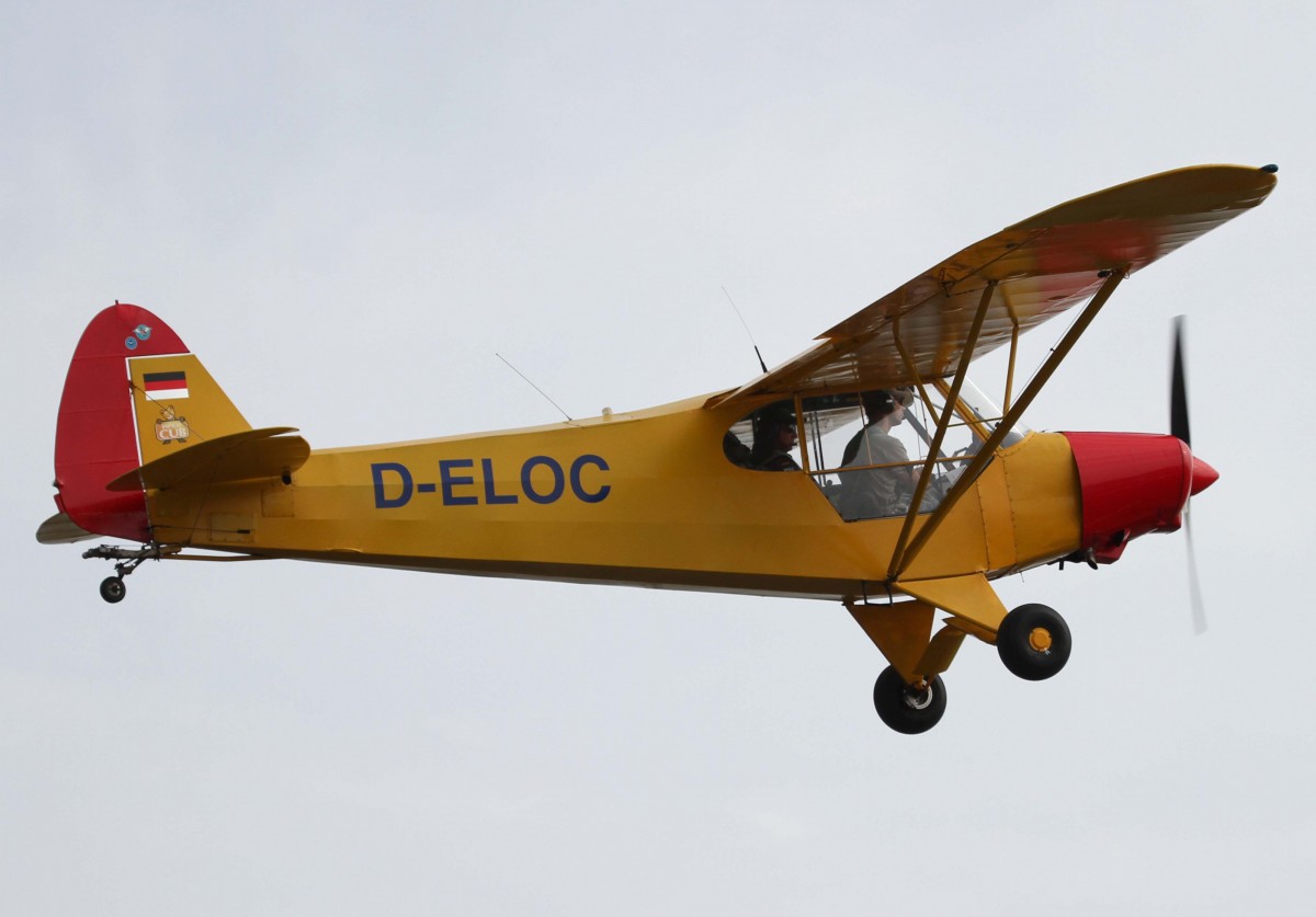 Privat, D-ELOC, Piper, PA-18-150 Super Cub, 24.08.2013, EDMT, Tannheim (Tannkosh '13), Germany