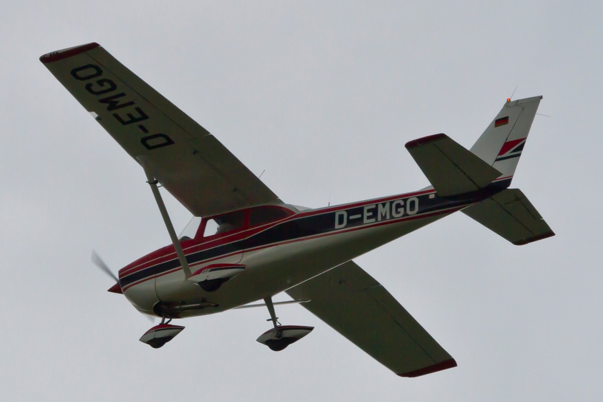 Privat, D-EMGO, Cessna, 172 H Skyhawk, 02.09.2014, FMM-EDJA, Memmingen, Germany