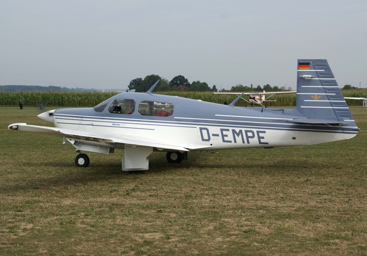 Privat, D-EMPE, Mooney, M-20 J, 24.08.2013, EDMT, Tannheim (Tannkosh '13), Germany