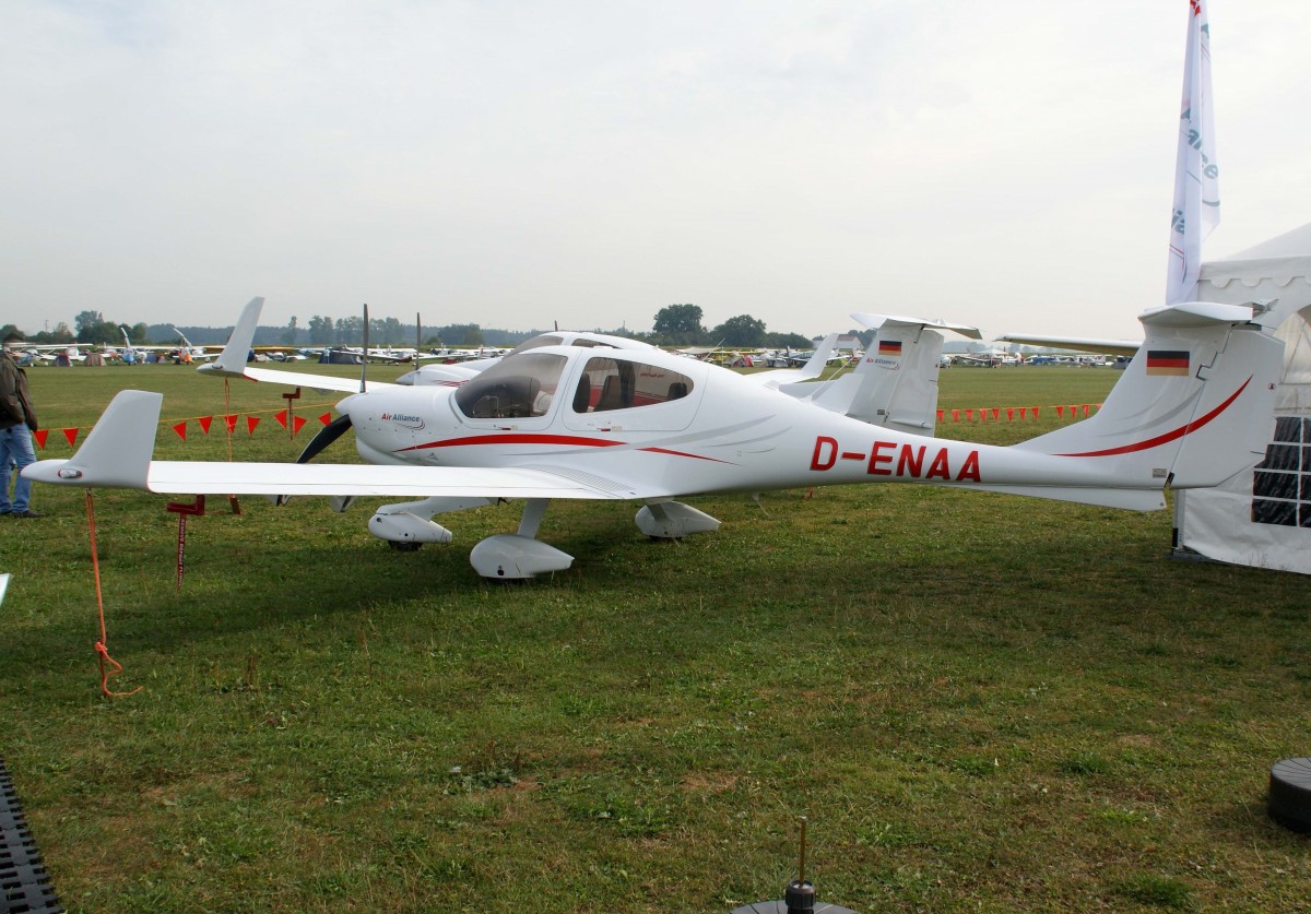 Privat, D-ENAA, Diamond, DA-40 NG Diamond Star, 23.08.2013, EDMT, Tannheim (Tannkosh '13), Germany
