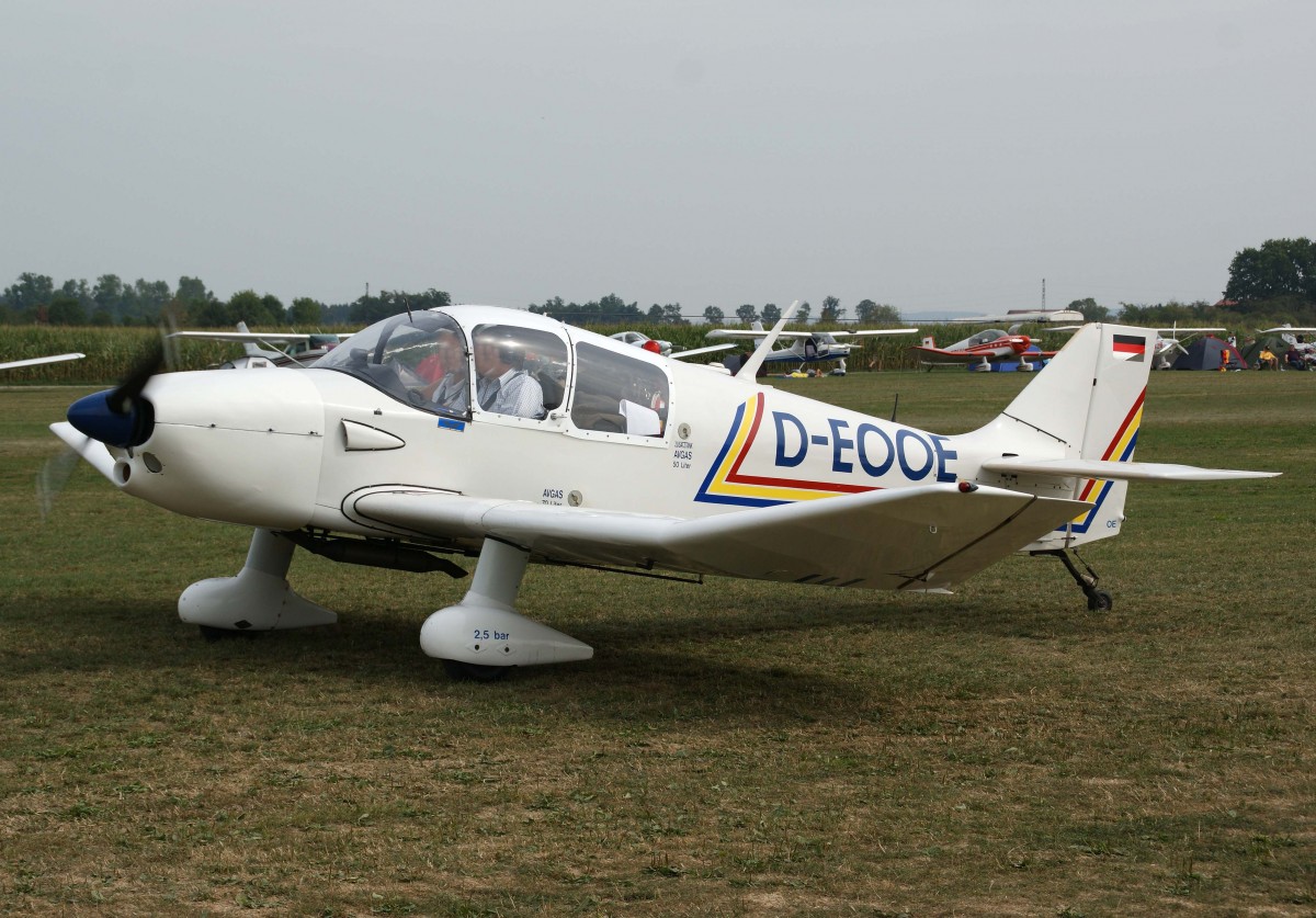 Privat, D-EOOE, Jodel, DR-250-160 Captaine, 24.08.2013, EDMT, Tannheim (Tannkosh '13), Germany