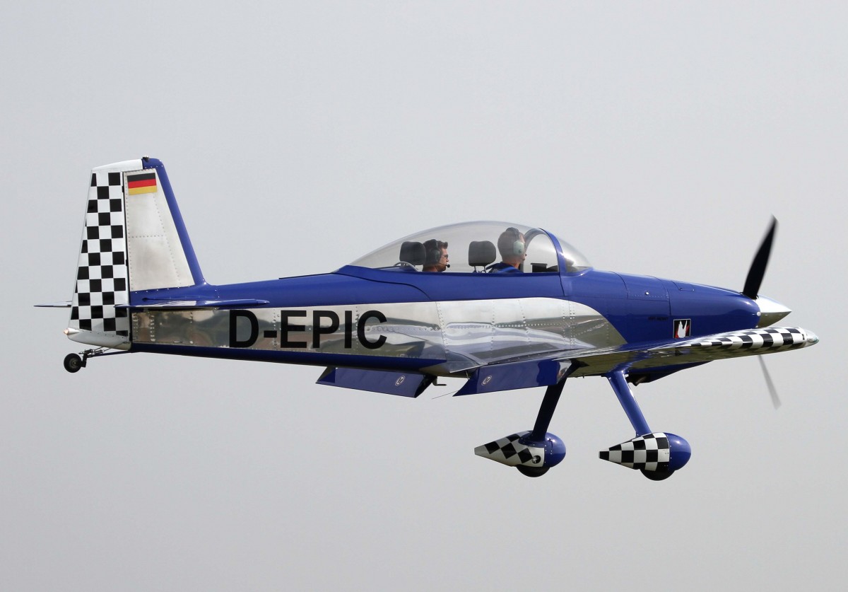 Privat, D-EPIC, Van's Aircraft, RV-8, 23.08.2013, EDMT, Tannheim (Tannkosh '13), Germany