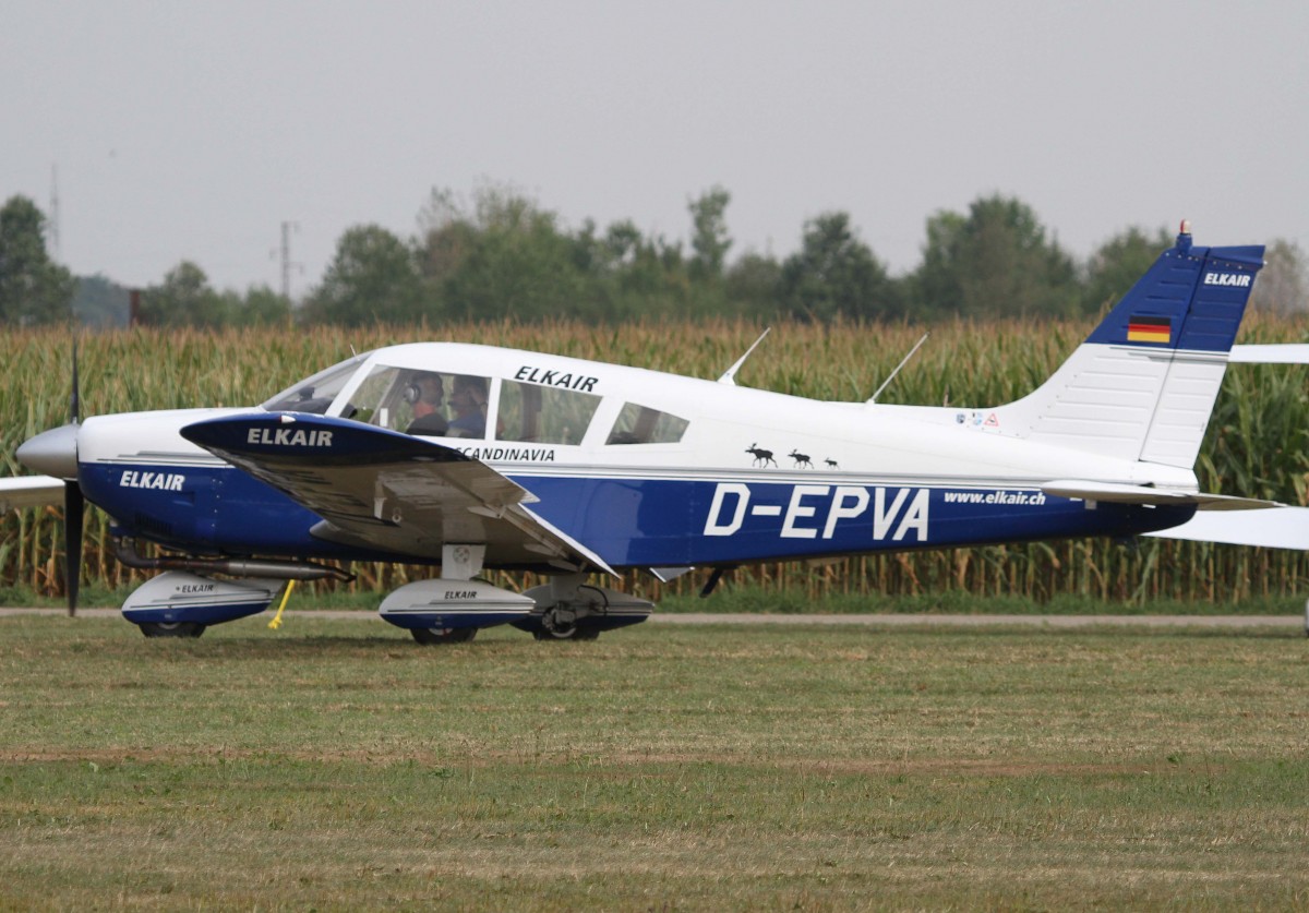 Privat, D-EPVA, Piper, PA-28-180 Cherokee Challenger, 24.08.2013, EDMT, Tannheim (Tannkosh '13), Germany