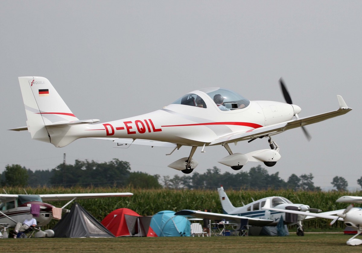 Privat, D-EQIL, Aquila, A-210, 24.08.2013, EDMT, Tannheim (Tannkosh '13), Germany
