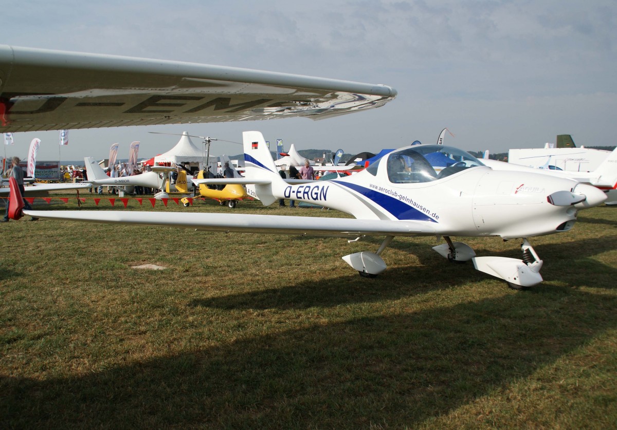 Privat, D-ERGN, Aquila, A-210, 24.08.2013, EDMT, Tannheim (Tannkosh '13), Germany