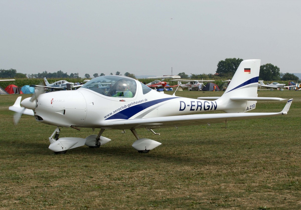Privat, D-ERGN, Aquila, A-210, 24.08.2013, EDMT, Tannheim (Tannkosh '13), Germany