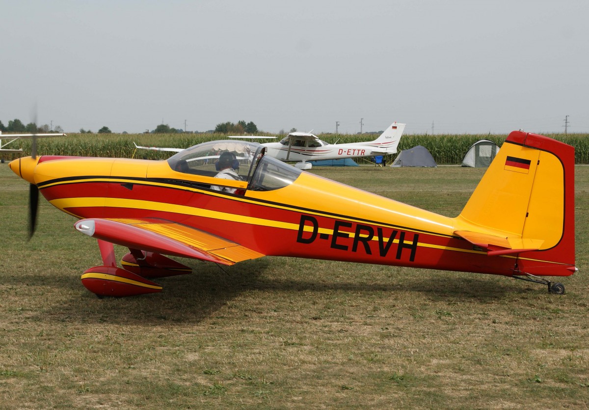 Privat, D-ERVH, Van's Aircraft, RV-7, 24.08.2013, EDMT, Tannheim (Tannkosh '13), Germany