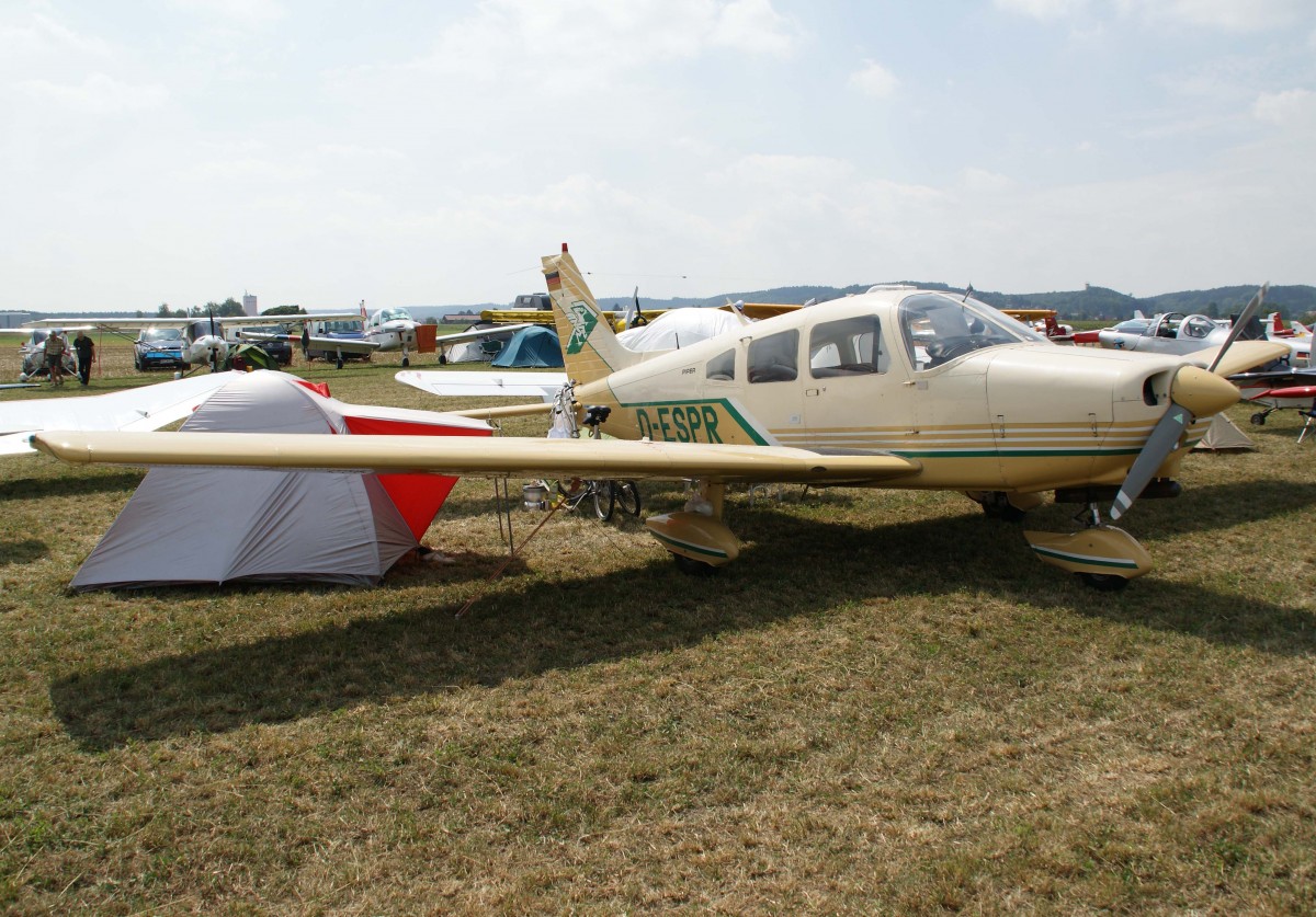 Privat, D-ESPR, Piper, PA-28-151 Cherokee Warrior, 23.08.2013, EDMT, Tannheim (Tannkosh '13), Germany