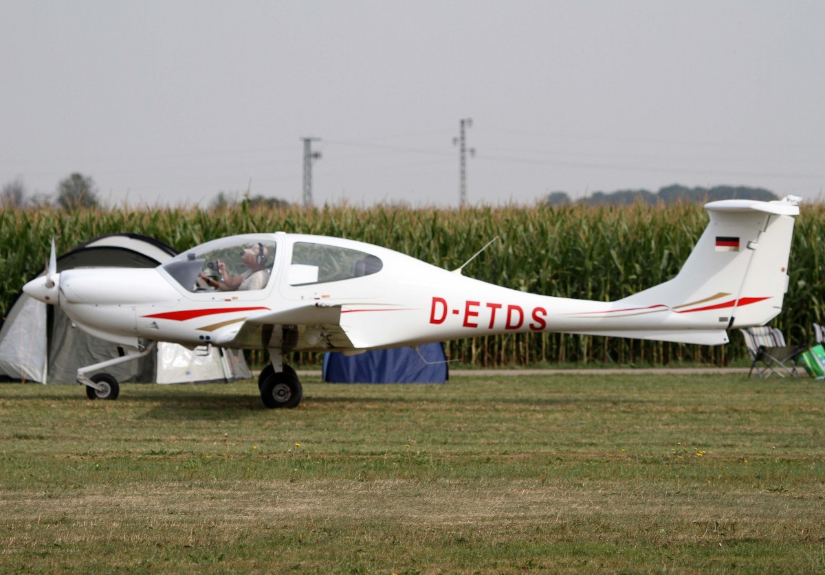 Privat, D-ETDS, Diamond, DA-40 TDI Diamond Star, 24.08.2013, EDMT, Tannheim (Tannkosh '13), Germany