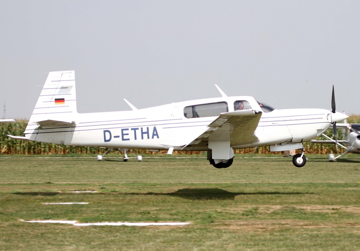Privat, D-ETHA, Mooney, M-20 M, 23.08.2013, EDMT, Tannheim (Tannkosh '13), Germany
