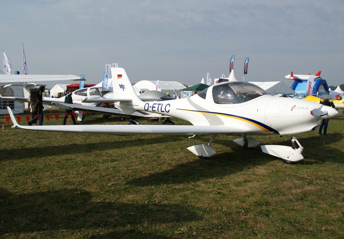 Privat, D-ETLC, Aquila, A-210, 24.08.2013, EDMT, Tannheim (Tannkosh '13), Germany