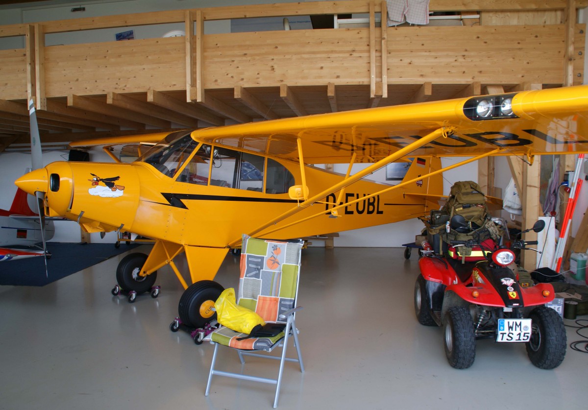Privat, D-EUBL, Piper, PA-18-150 Super Cub, 23.08.2013, EDMT, Tannheim (Tannkosh '13), Germany