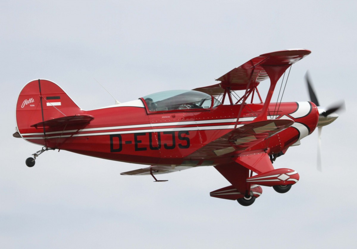 Privat, D-EUJS, Pitts Aircraft, S-2 B Special, 24.08.2013, EDMT, Tannheim (Tannkosh '13), Germany