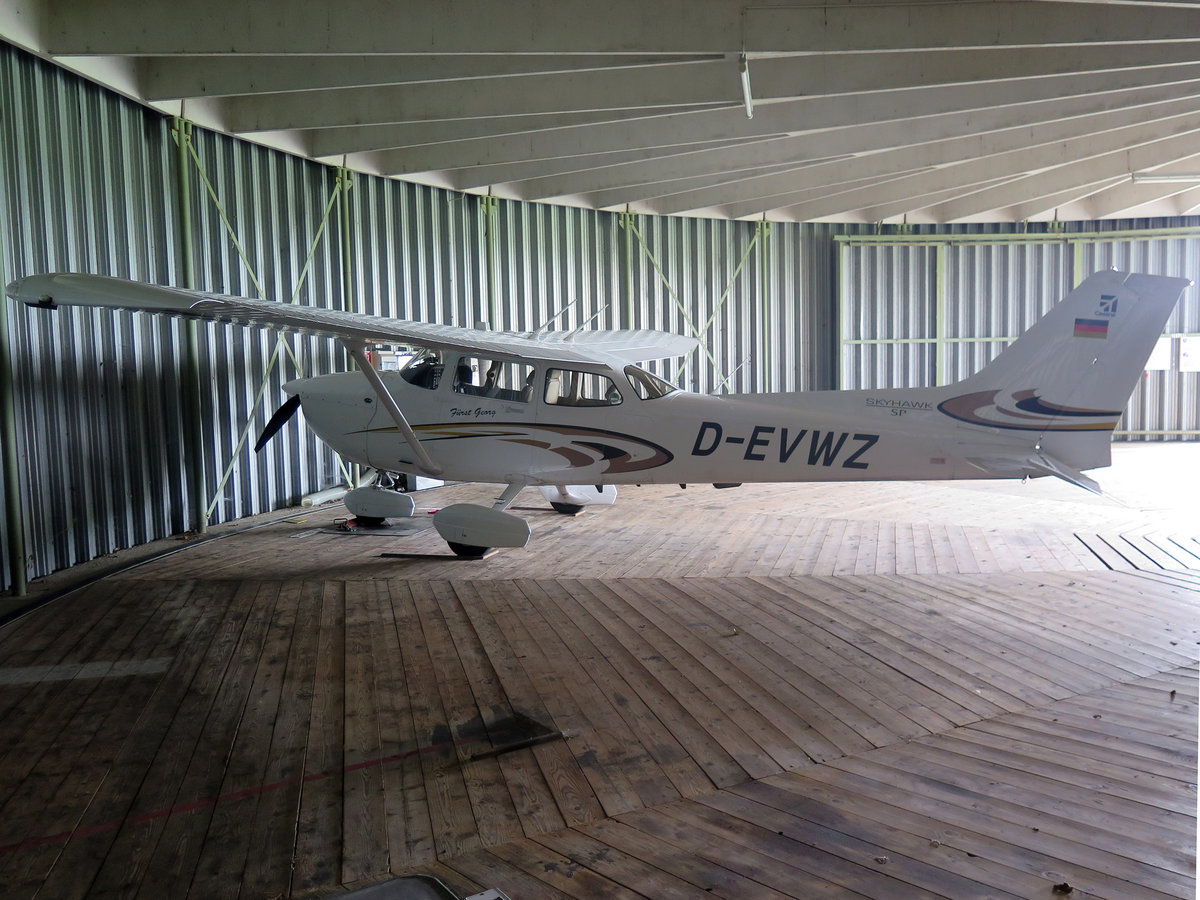 Privat, D-EVWZ, Cessna, 172 S  Skyhawk SP, 02.08.2019, EDNL, Leutkirch-Unterzeil, Germany