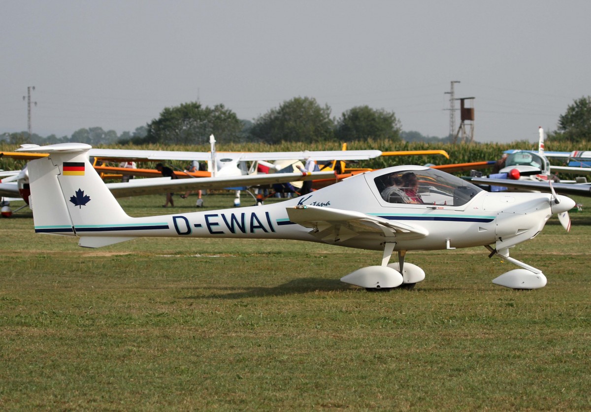 Privat, D-EWAI, Diamond, DA-20 Katana, 24.08.2013, EDMT, Tannheim (Tannkosh '13), Germany